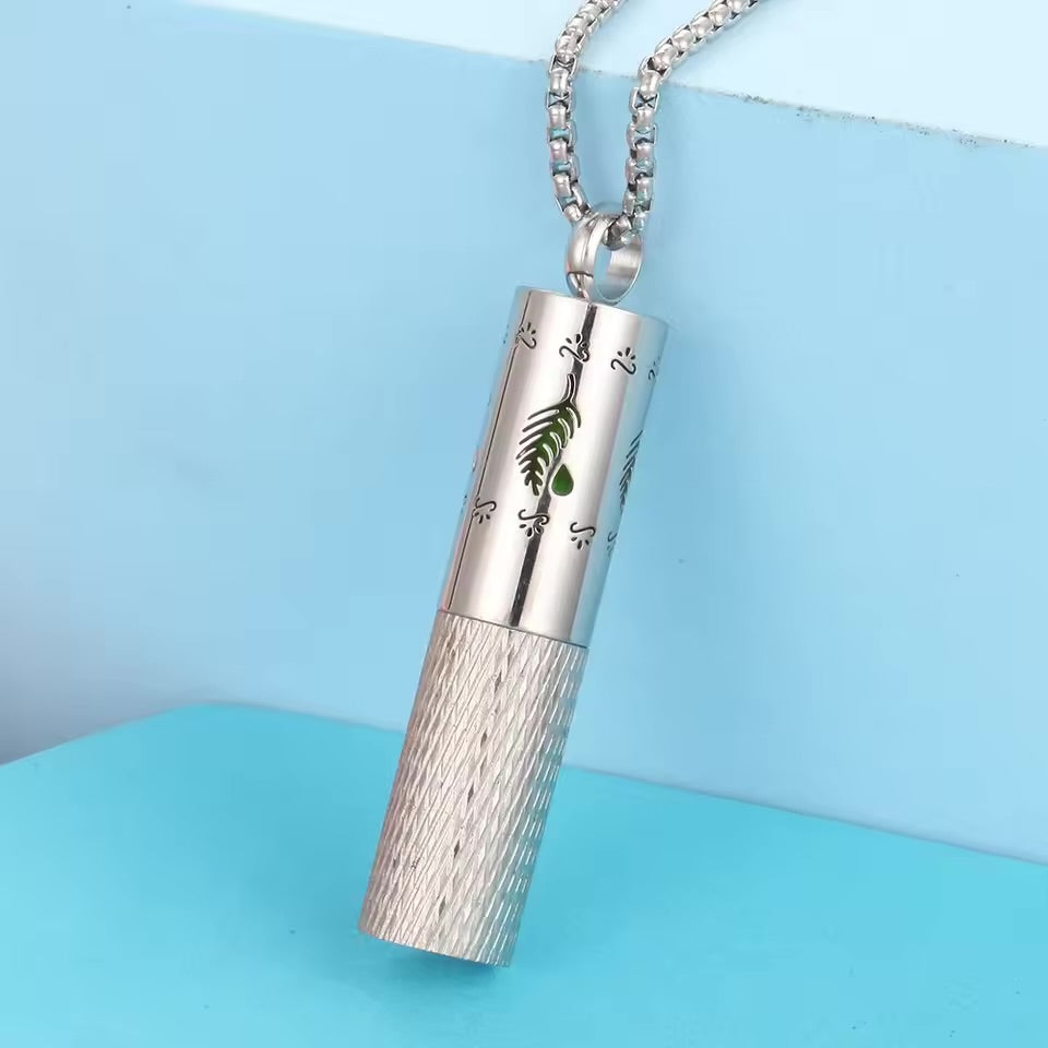 Stainless Steel Aromatherapy Locket Necklace